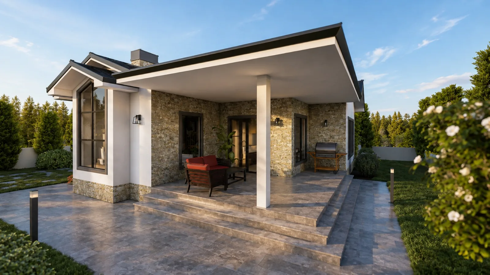 Stone Garden House projesi