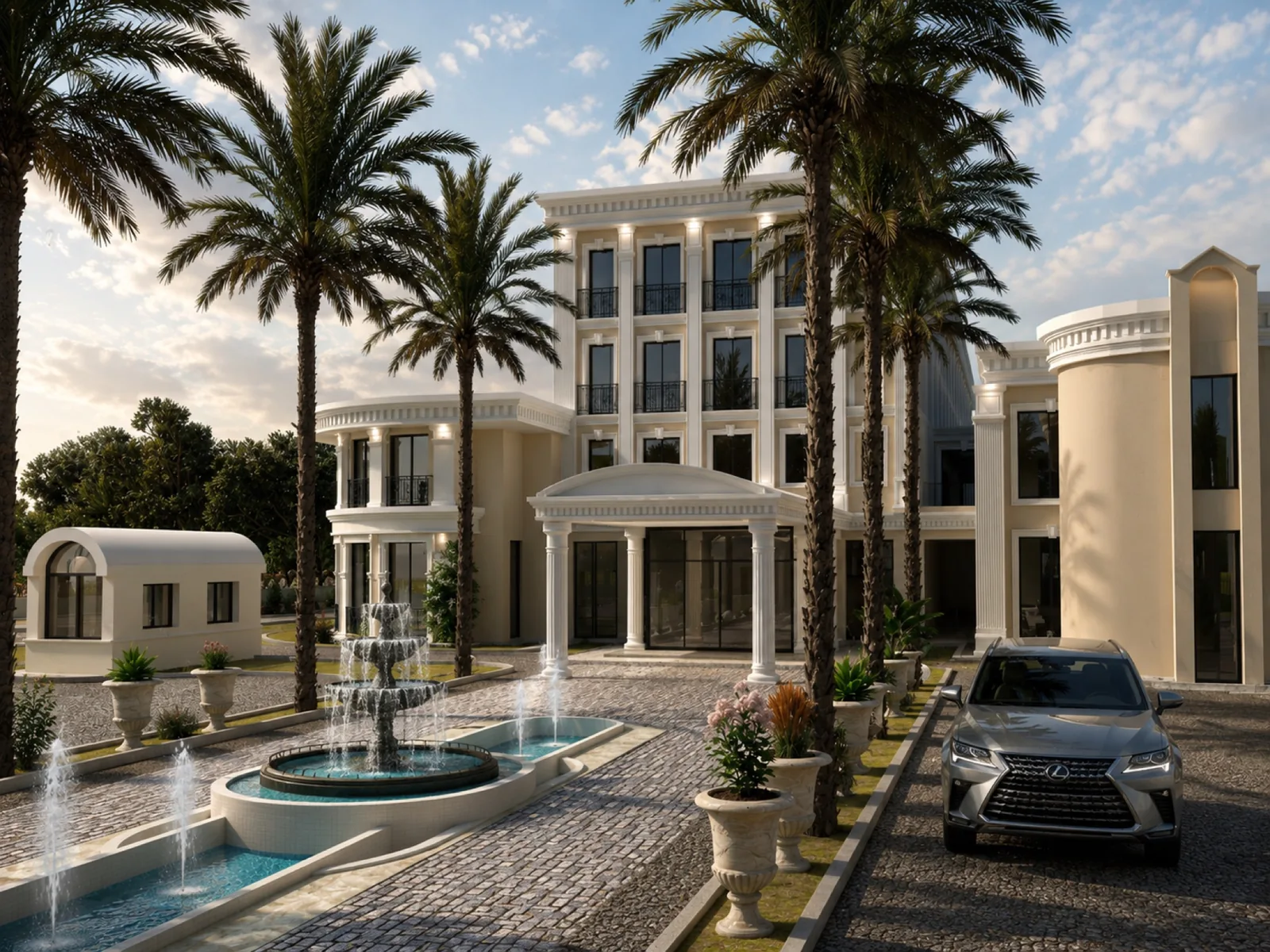 Palm Court Hotel projesi
