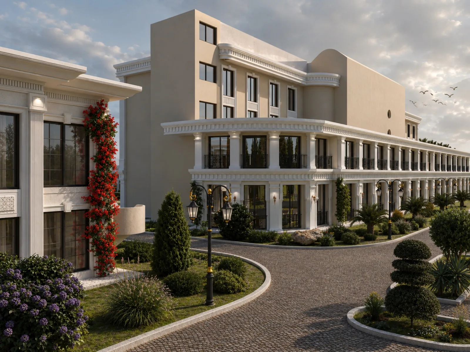 Palm Court Hotel projesi, görünüm 3